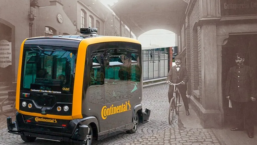 Баннер 150 лет с момента основания компании CONTINENTAL.