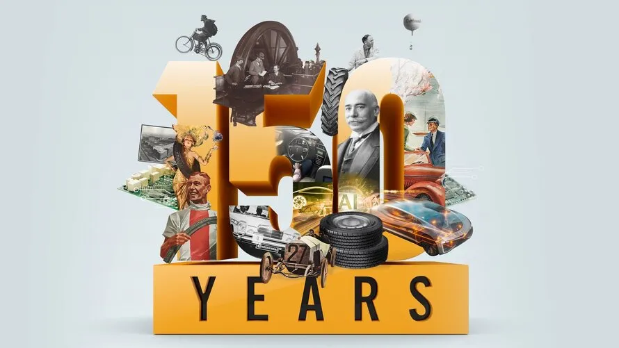 Баннер 150 лет с момента основания компании CONTINENTAL.
