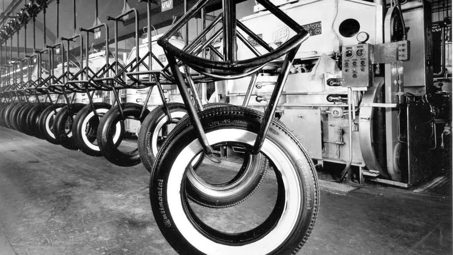 Производство радиальных шин CONTINENTAL