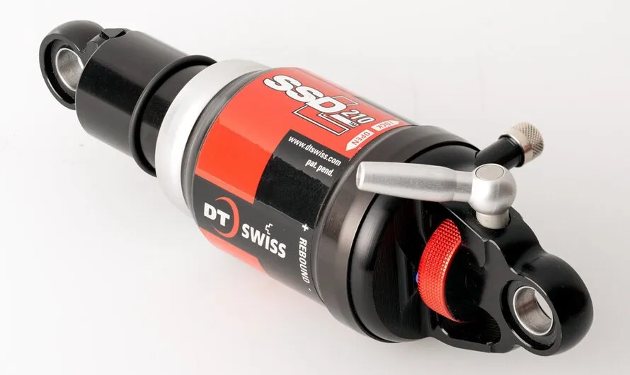 Амортизатор для велосипеда весом 145 г. производства DT SWISS 2001 года.