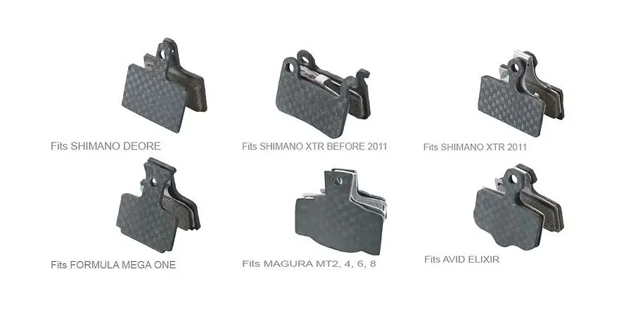 Прочные и легкие задние пластины из углеродистой стали для дисковой накладки производства компании IceStop.