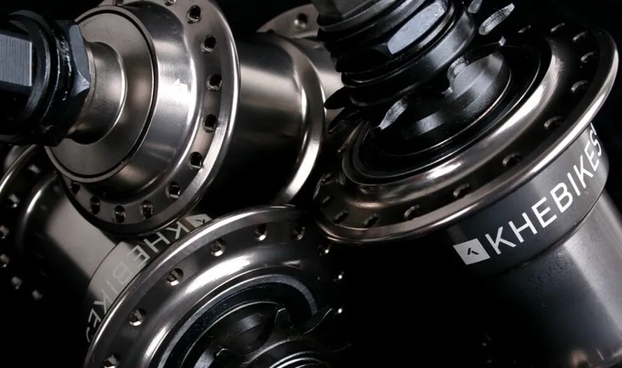 Велосипедные компоненты для велосипедов BMX производства компании KHEBIKES.