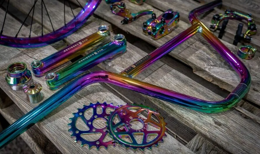 Велосипедные компоненты для BMX производства KHEBIKES.