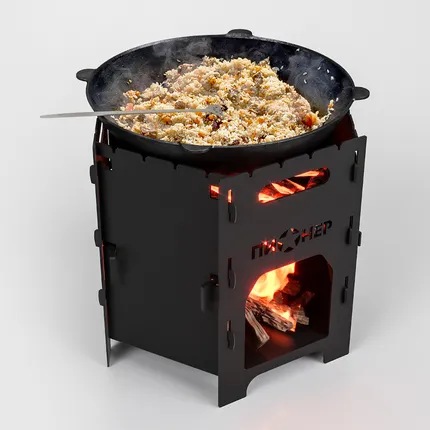 Печь-мангал Пионер Батя-1 производства компании Luxfire