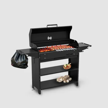 Гриль Пионер Драйв на колесах производства компании Luxfire