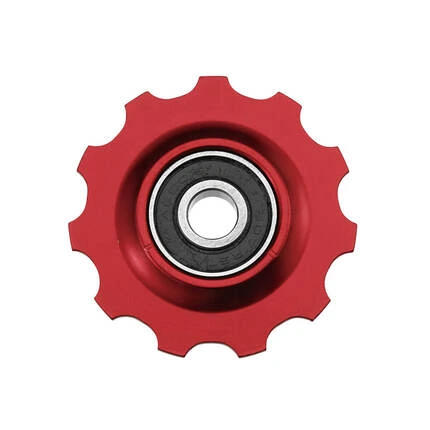 Велосипедная звездочка AL6061 с зубьями 11-Т с подшипником уплотнителя из хромомолибденовой стали 607R производства MR. CONTROL. Компонент изготовлен на станке с ЧПУ.