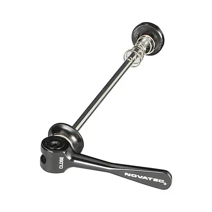 Быстросъемный QR245F SUPER LIGHT (29 г) Передний 112 мм логотип Novatec.