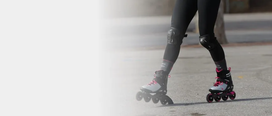Катание на роликовых коньках компании Rollerblade