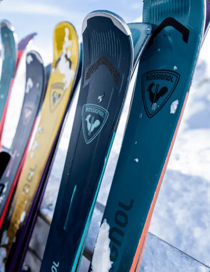 Лыжи производства компании Rossignol.