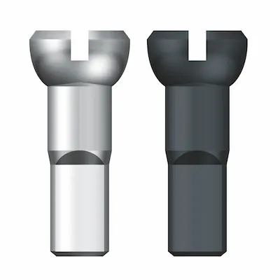 Латунные ниппели серебристого и чёрного цветов производства компании Sapim.